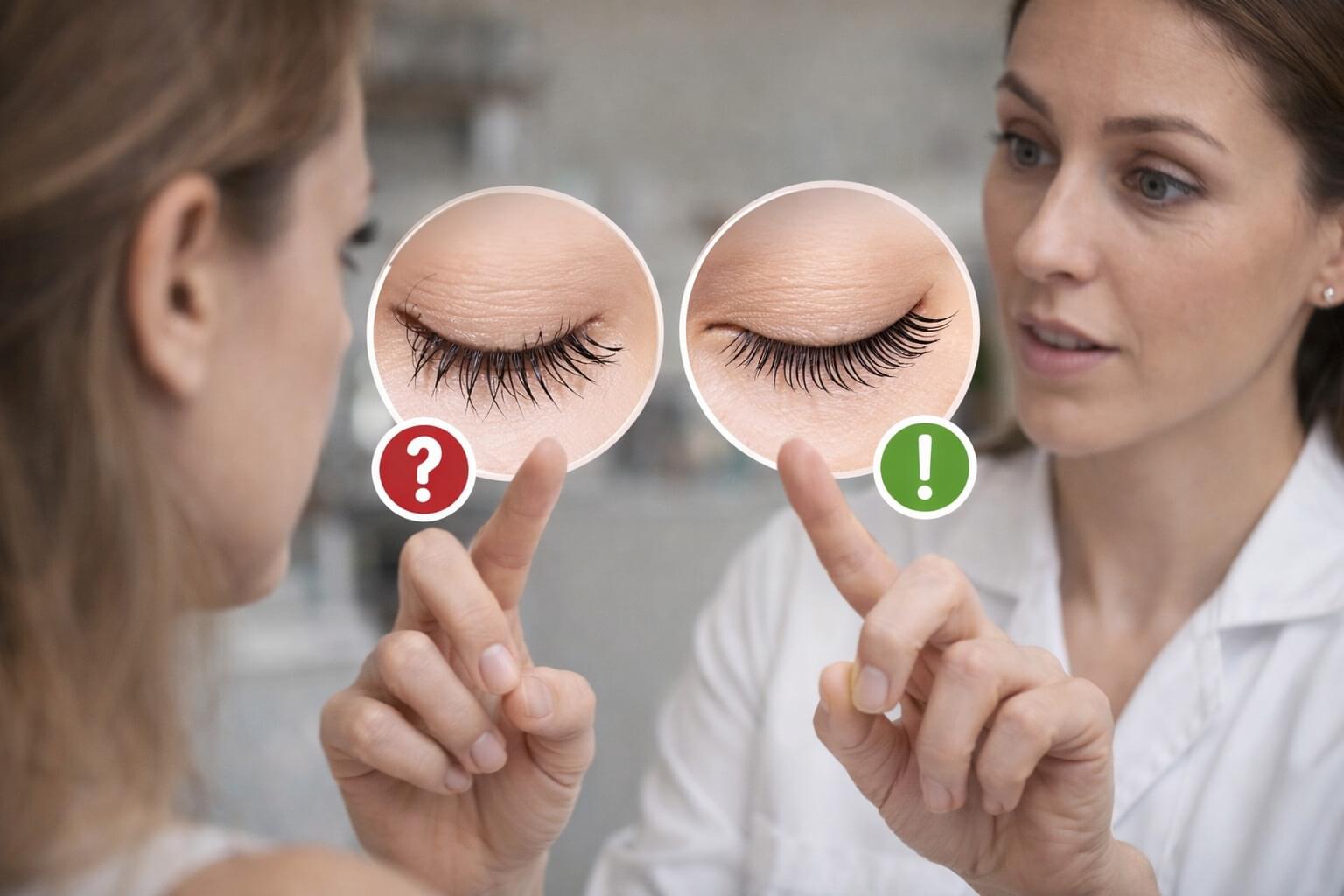 Rehaussement de cil pour qui ?